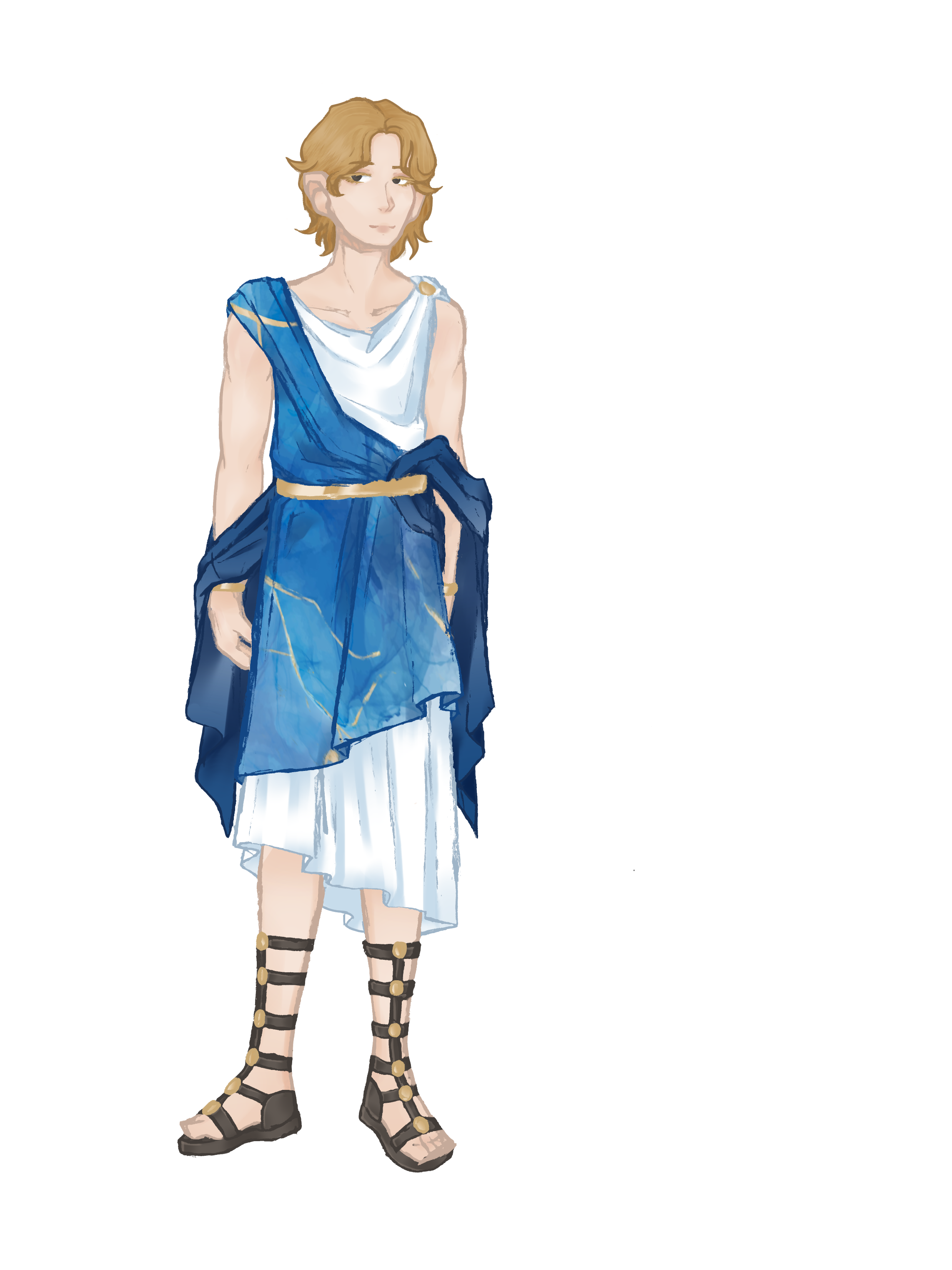 Drawing of Miel the Elf