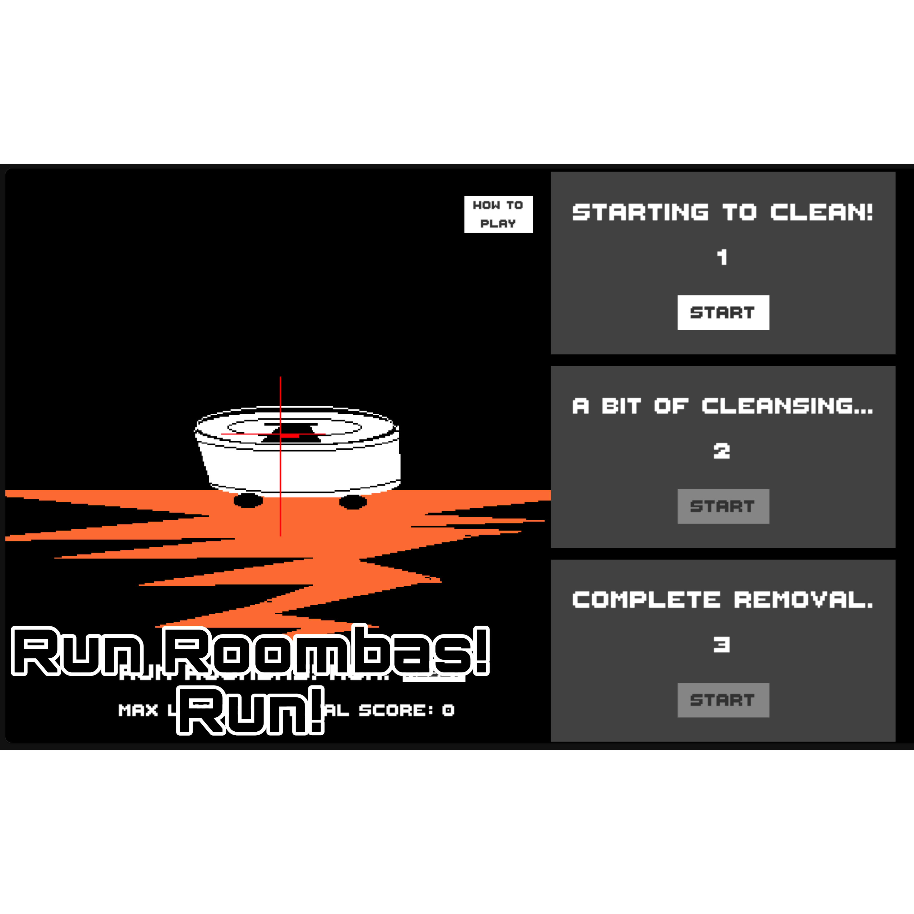 Run Roombas! Run! Game Project