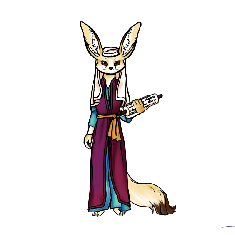 Drawing of Alima Al-Fihri