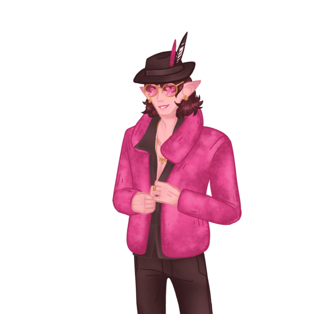 Drawing of Baron Ackerman