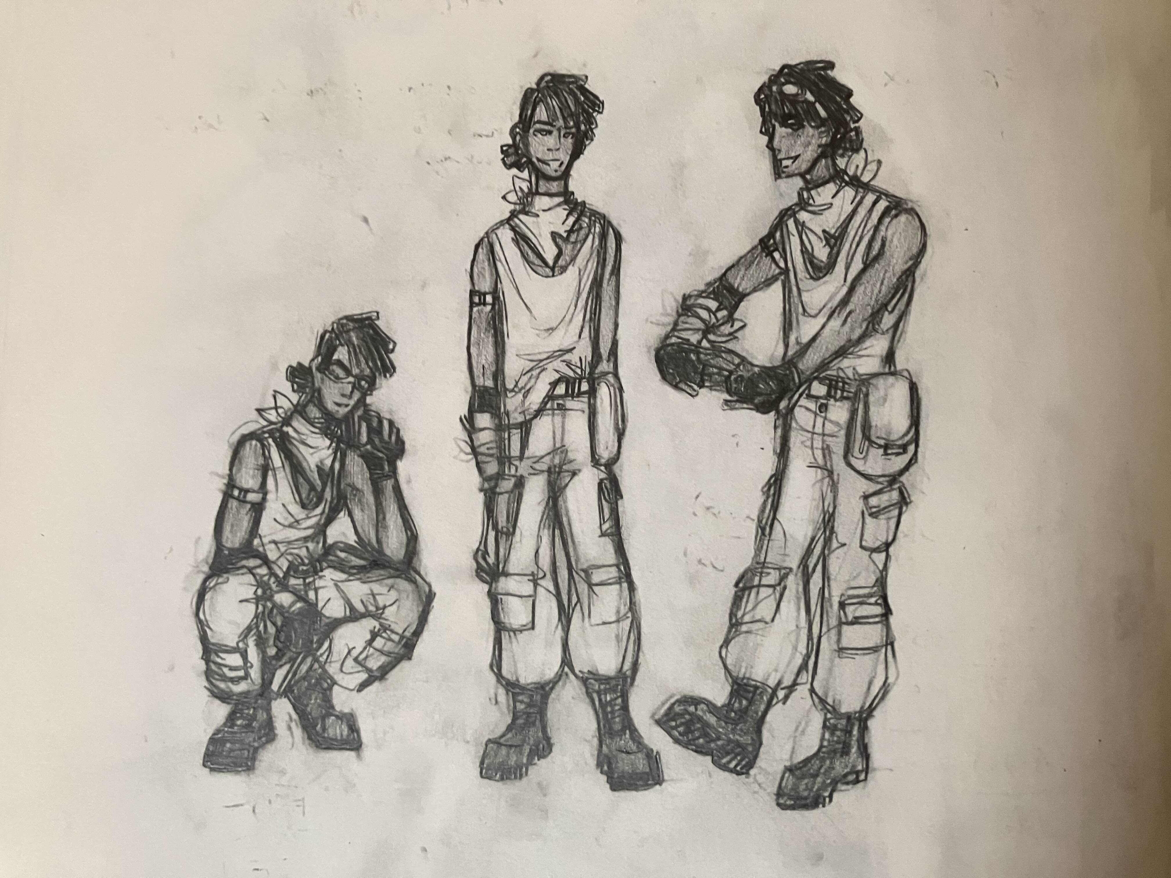 Sketch of Benjamin Wright