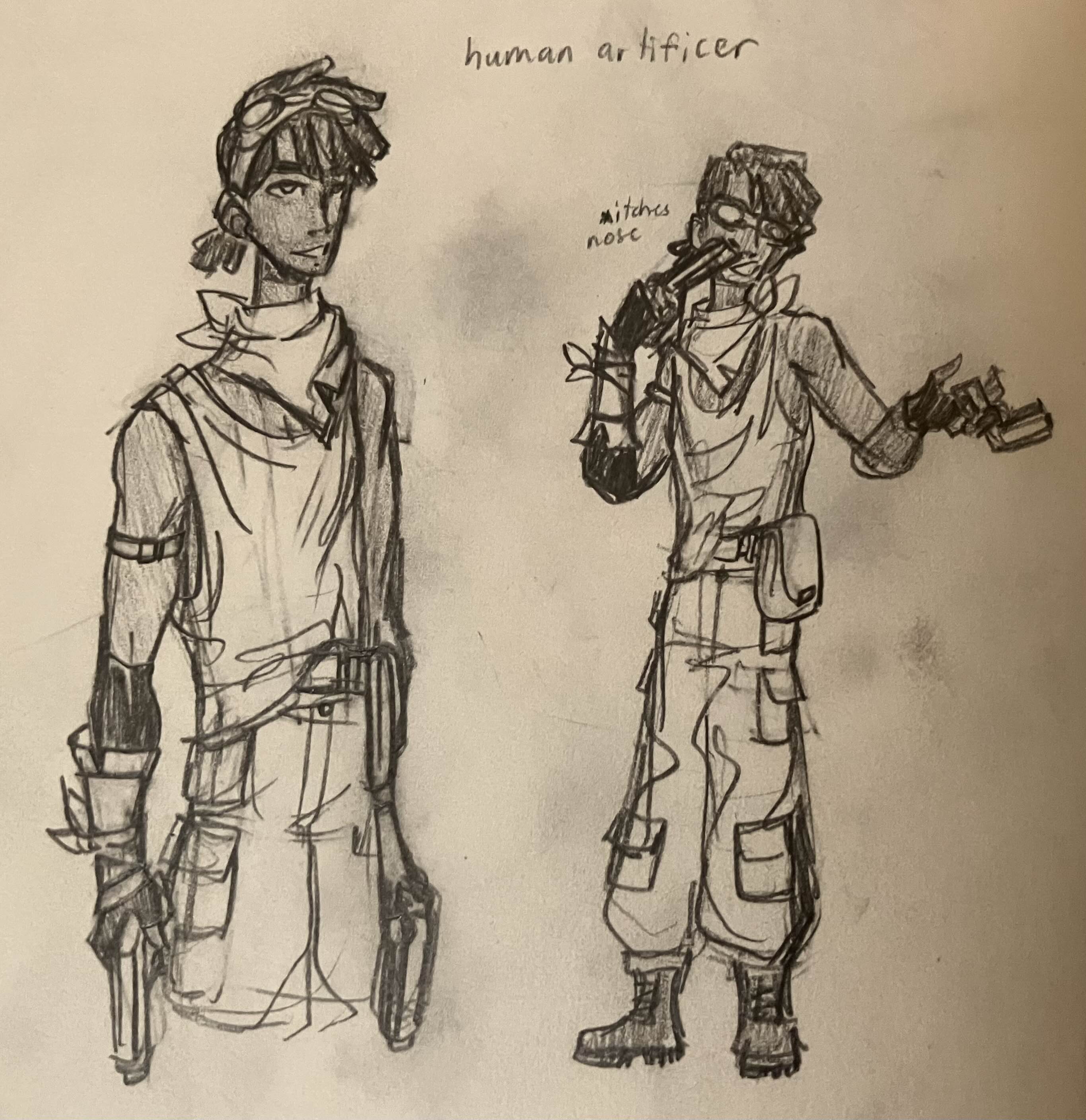 Sketch 2 of Benjamin Wright