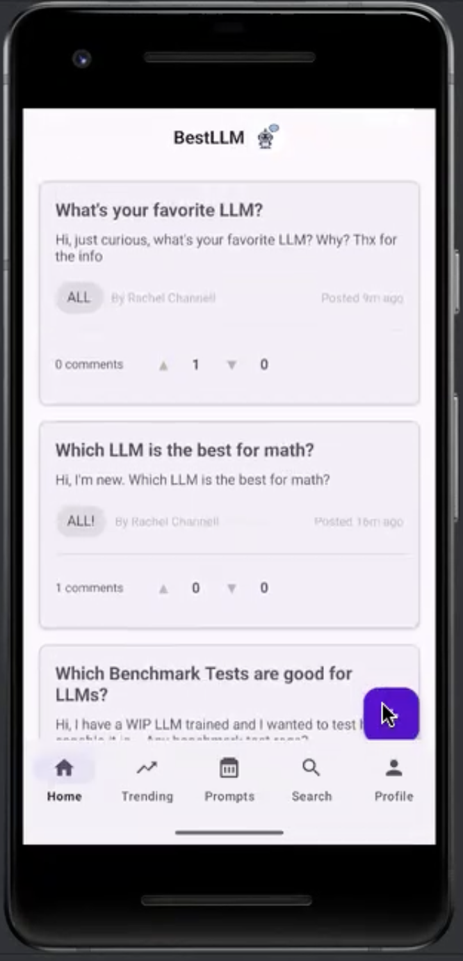 Best LLM App Screenshot