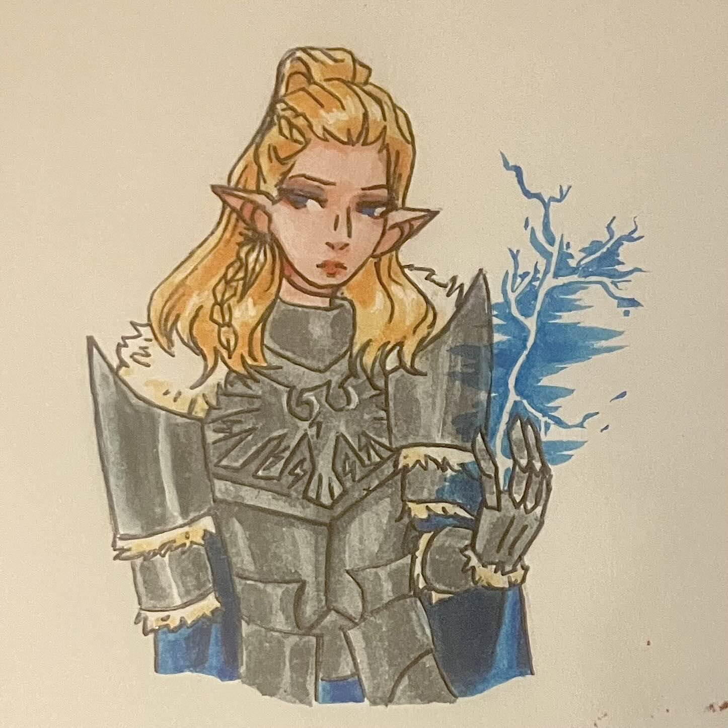 Water Color of Celine