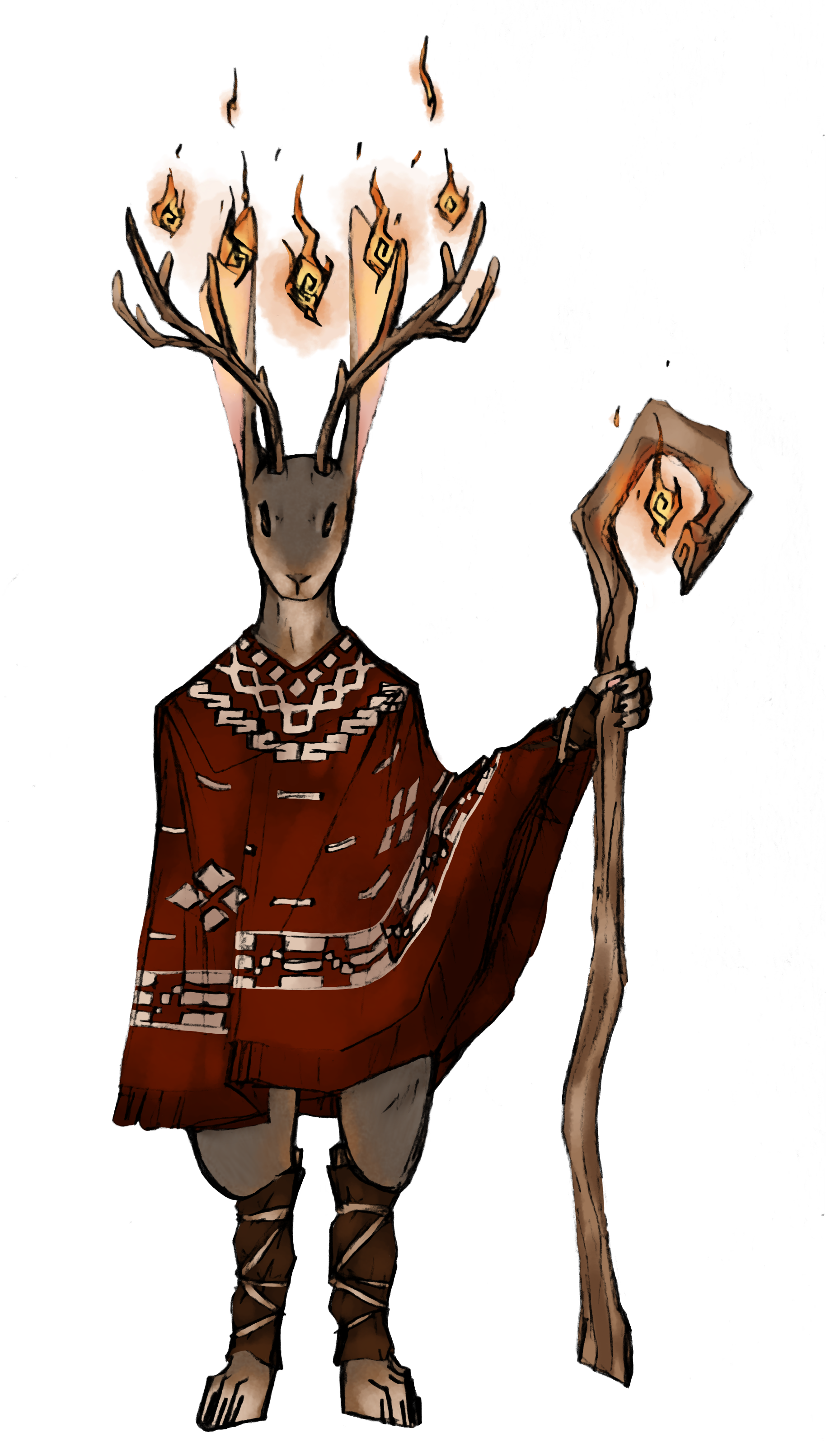 Drawing of Jacobo Salvaje