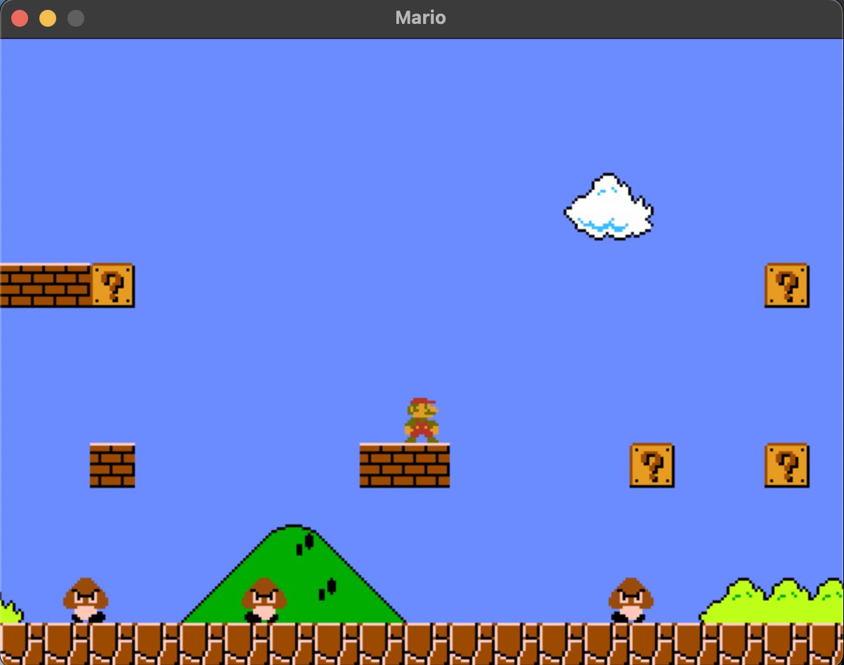 Mario In-Game Screenshot