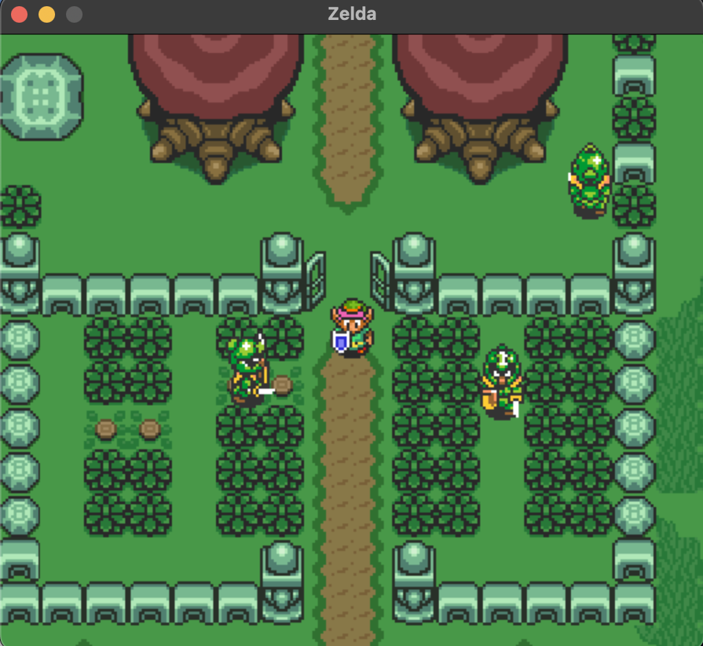 Zelda In-Game Screenshot