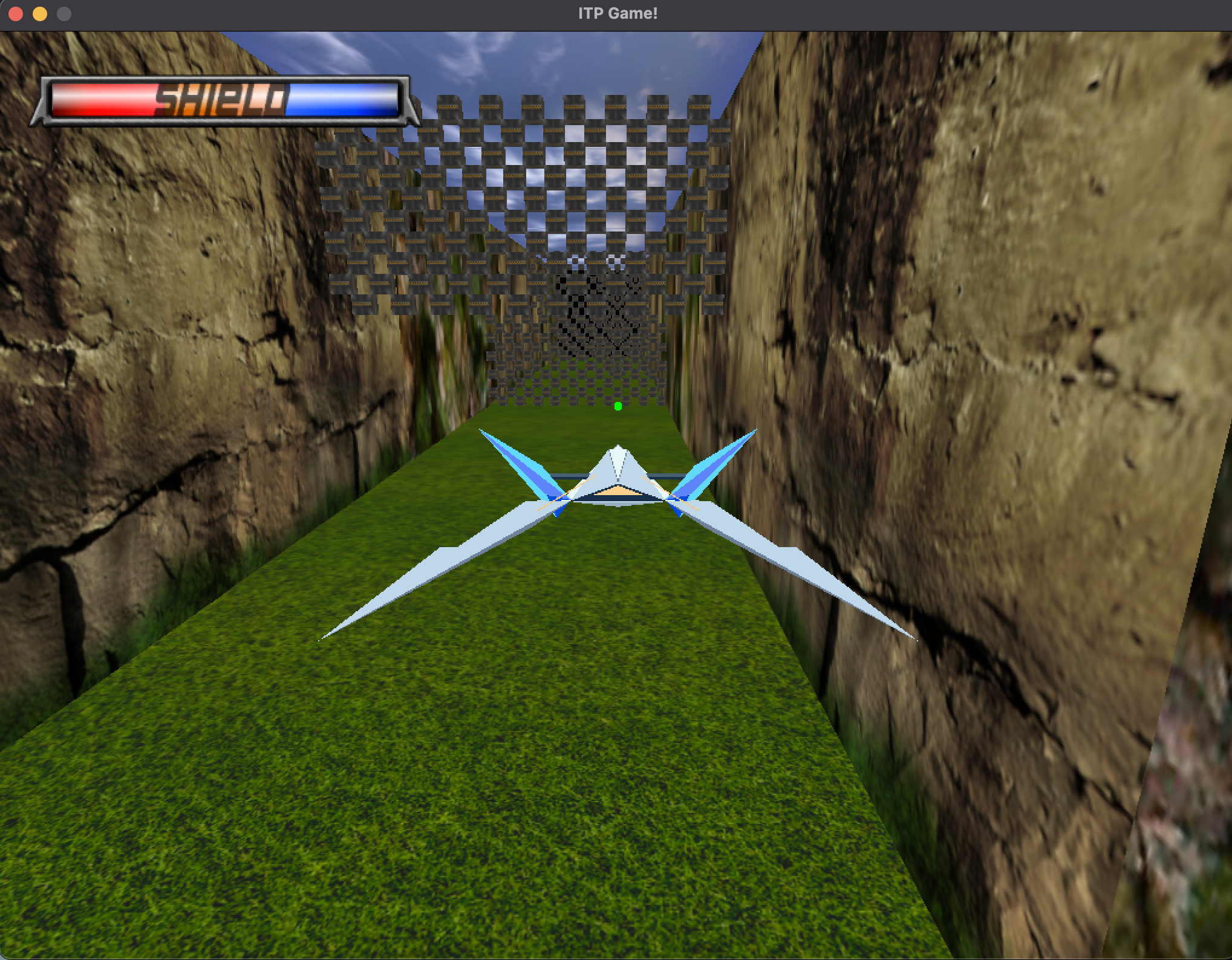 Star Fox Tunnel In-Game Screenshot