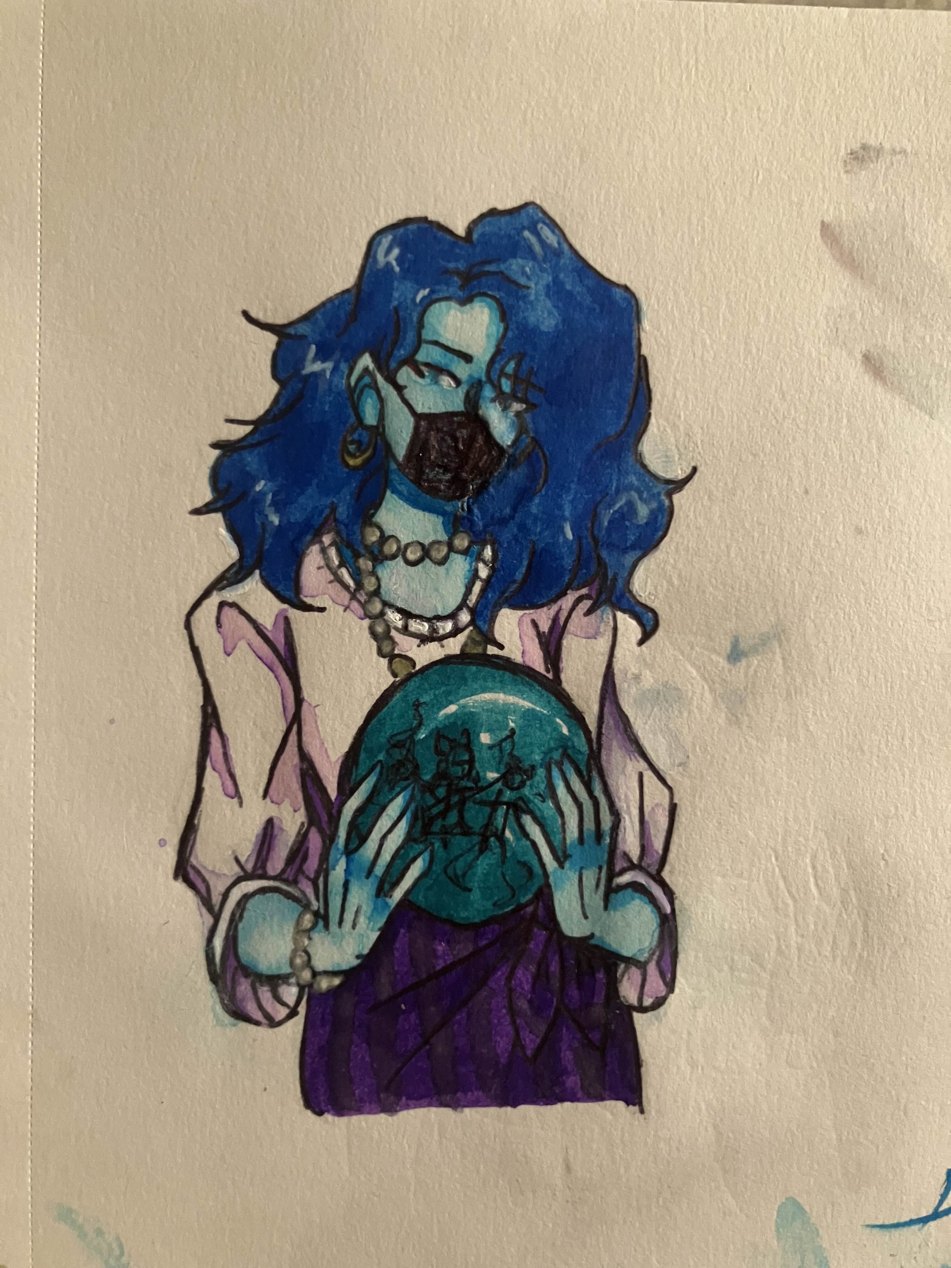 Water Color of Leota