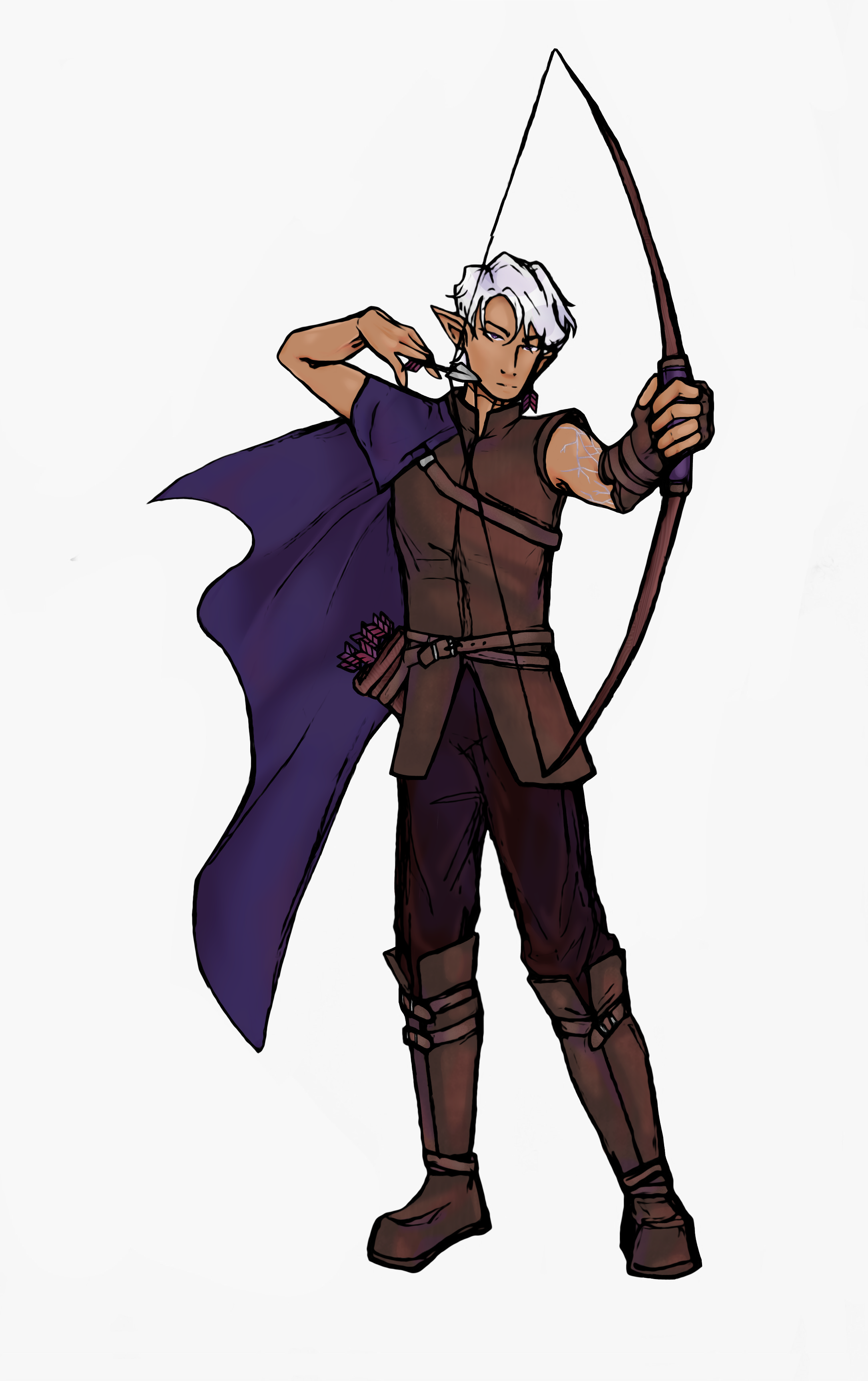 Drawing of Nikolai/Sirius the Ranger