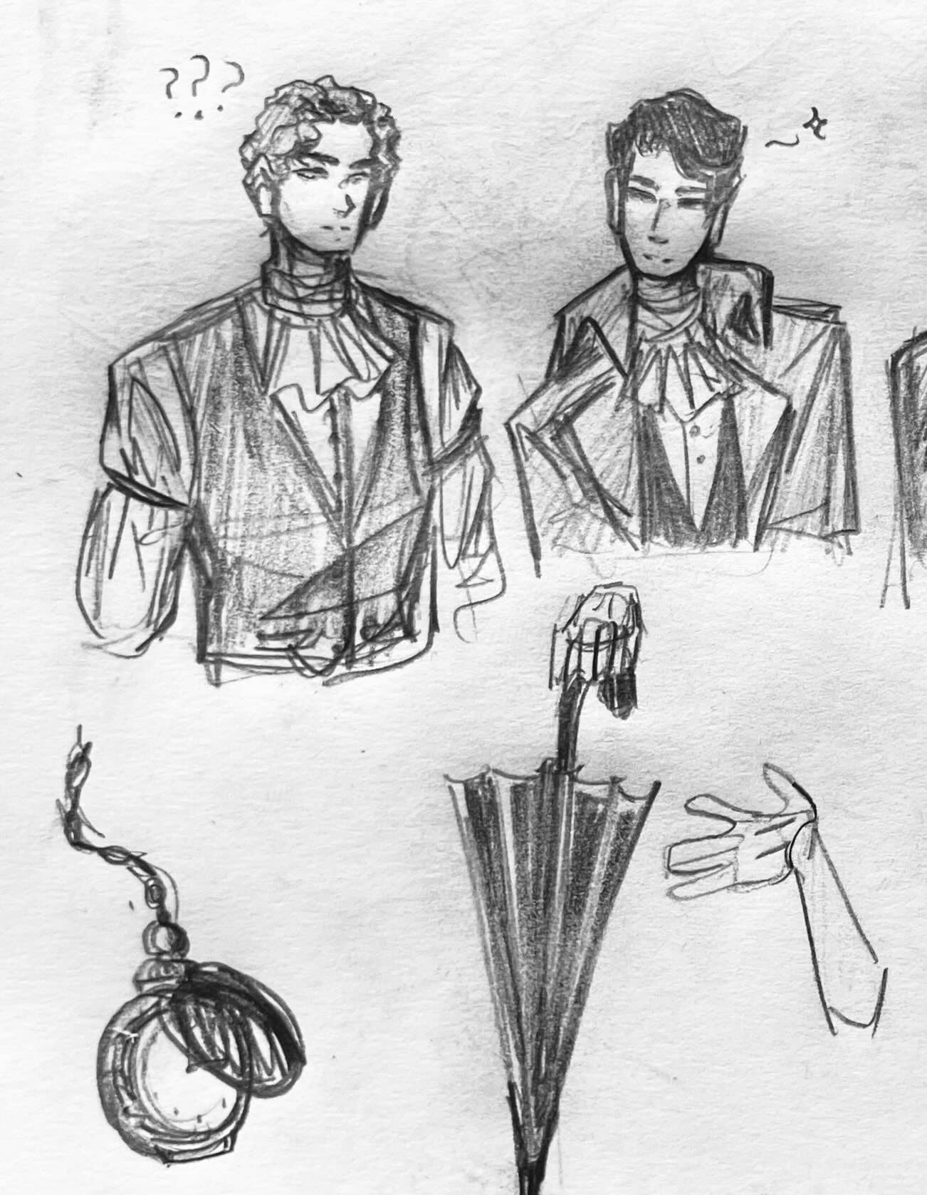 Sketch of Robert and Joseph