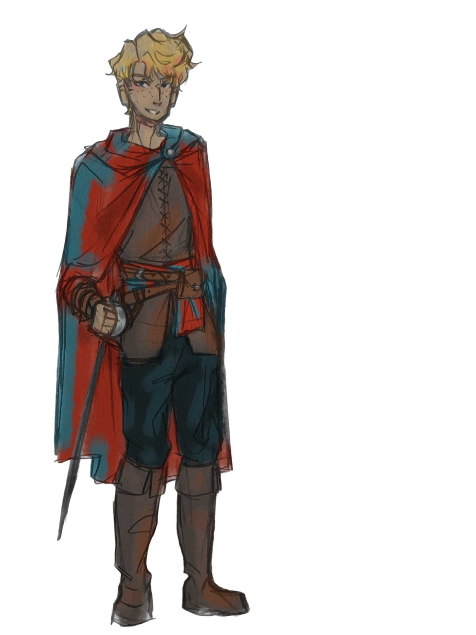 Drawing of Robin Banks the Thief